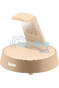 Портативная колонка BBK BTA1110 золотистый 10W 2.0 BT 10м 1800mAh