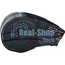 Картридж ленточный Cactus CS-M210-750595BK (M210-750-595-BK) белый шрифт, черный фон (19.1 мм, 6.4 м) для Brady M210/M211/M210-LAB