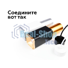 Корпус светильника C7814 SGR серый песок 70*70*H80mm MR16 GU5.3