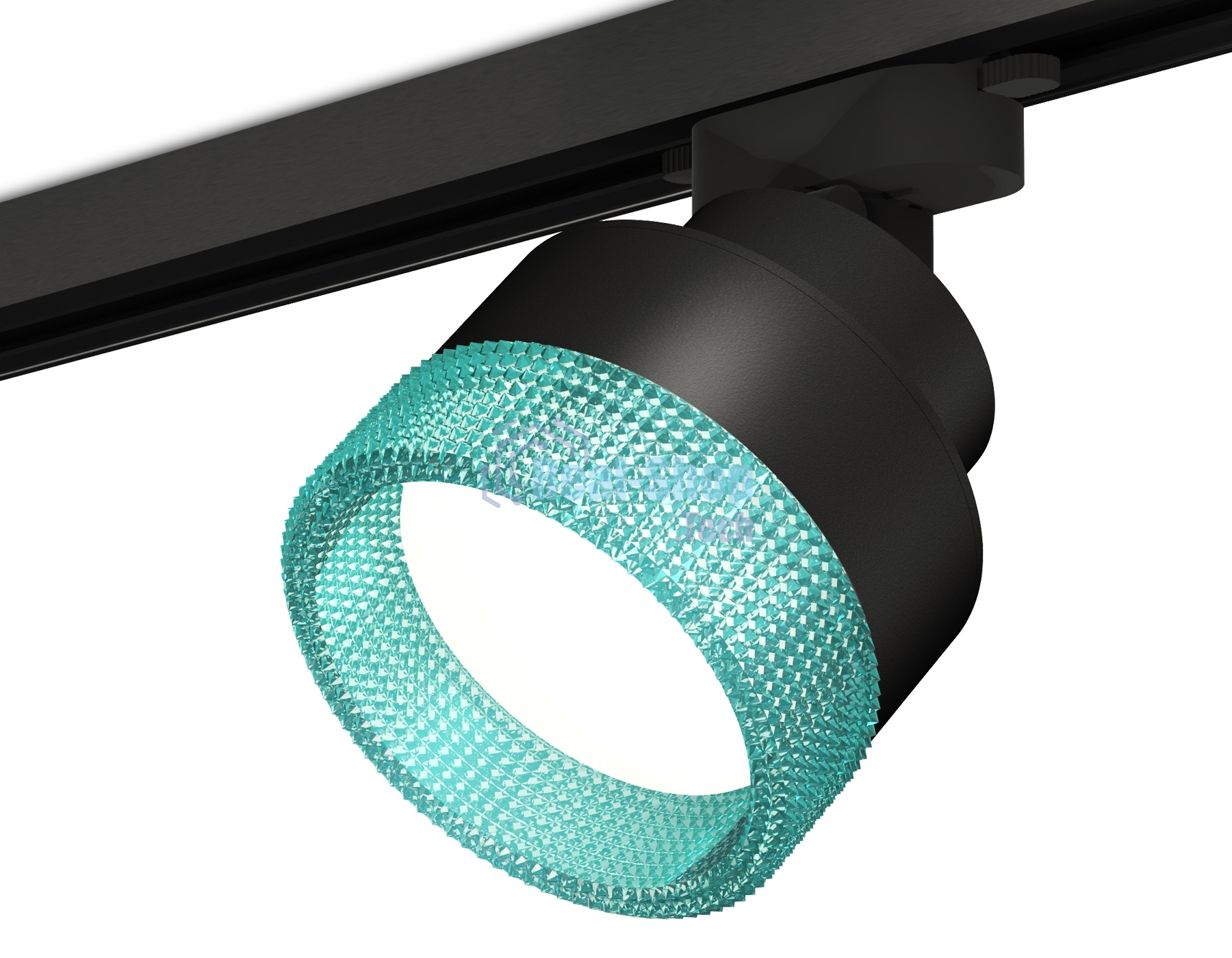 Светильник Ambrella light XT8102043 SBK/BL черный песок/голубой GX53 (A2526, A2106, C8102, N8488)
