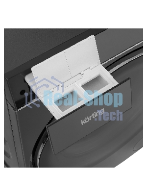 Стиральная машина Korting KWM 60DS1499 An антрацит, загрузка фронтальная 10 кг, 1400 об/мин, класс A+++