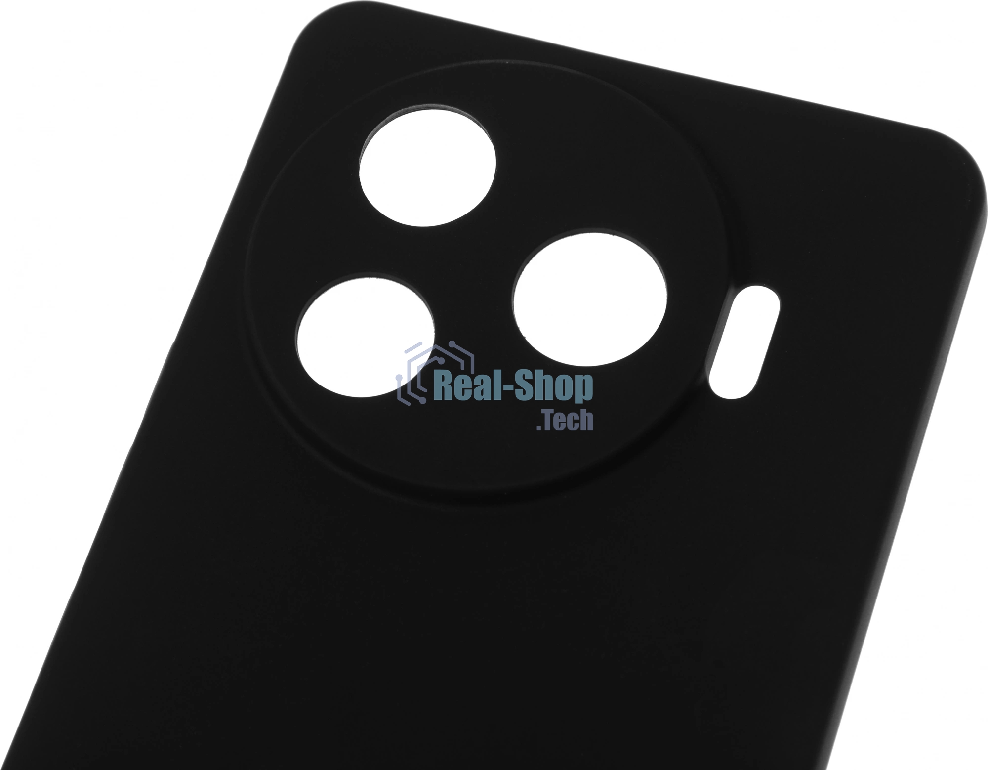 Чехол (клип-кейс) BoraSCO для Tecno Camon 30 Pro Silicone Case черный (73278)