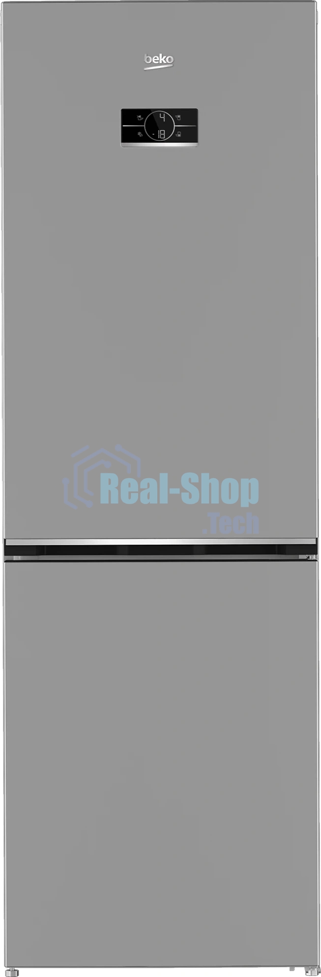 Холодильник Beko B3RCNK362HG серый двухкамерный 220/100л морозилка снизу, No Frost