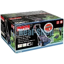 Газонокосилки Makita UV3200 Скарификатор, 1300Вт,32см,3500об\мин,5уров(-10+10мм),30л,нож-фреза,12кг,кор