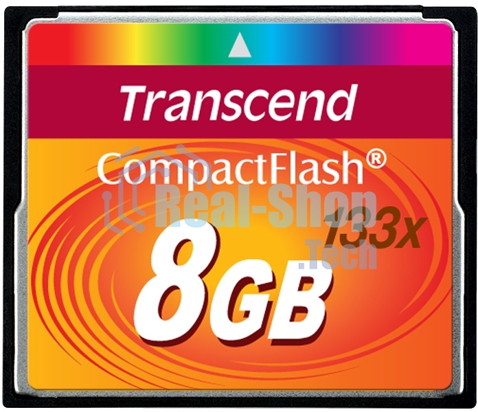 Флеш карта CF 8Gb Transcend TS8GCF133 w/o adapter