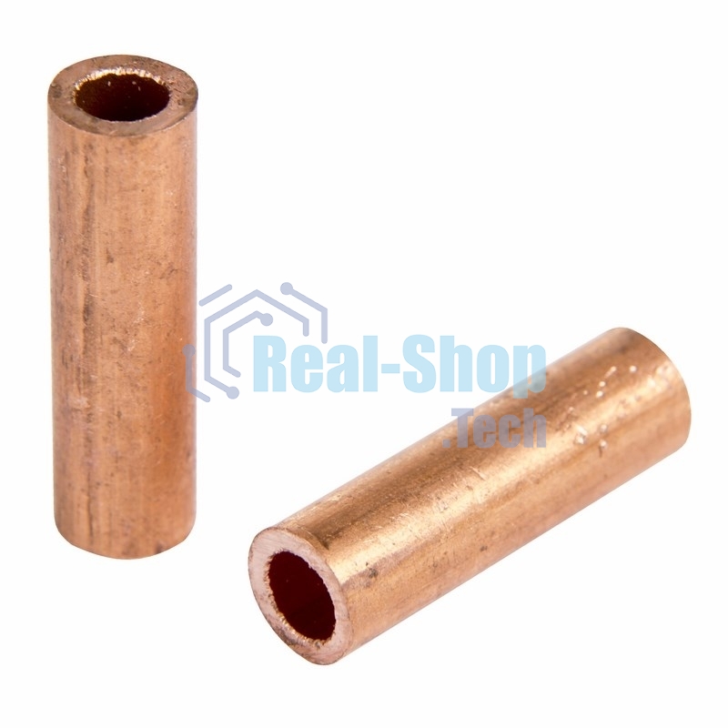 Гильза ГМ Rexant 16-6 (16 мм² - Ø 6 мм) (в упак. 5 шт.)