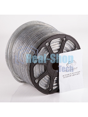 Дюралайт Neon-night LED, эффект мерцания (2W) - белый, 36 LED/м, бухта 100м