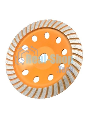 Чашка алмазная зачистная 125мм Турбо Вихрь 73/10/3/9