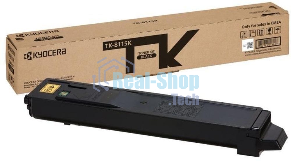 Картридж лазерный Kyocera TK-8115K (1T02P30NL0) черный для M8124cidn/M8130cidn 12000 стр