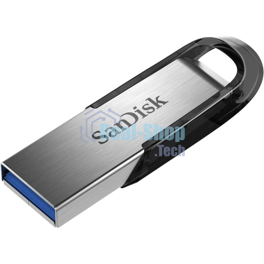 Флешка USB Sandisk 64Gb Cruzer Ultra Flair SDCZ73-064G-G46 USB 3.0 серебристый/черный