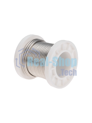 Припой Rexant ПОМ-3, 100г, Ø2мм, (олово 97%, медь 3%), бессвинцовый, ГОСТ 21931-76, катушка