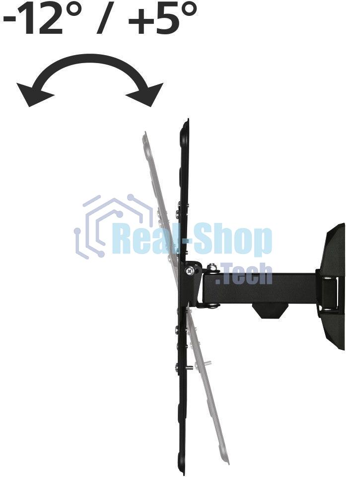 Кронштейн для телевизора Hama 00220823 черный 32