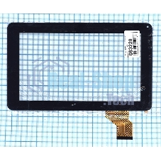 Сенсорное стекло (тачскрин) DHS JD-FPC-090-09 FHX черное