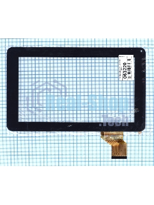 Сенсорное стекло (тачскрин) DHS JD-FPC-090-09 FHX черное