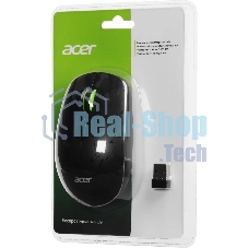 Мышь беспроводная Acer OMR307 черный, 1600 dpi, радиоканал, USB, кнопки - 4