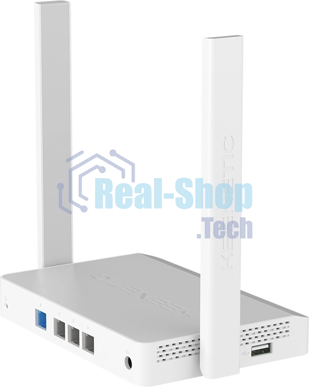 Интернет-центр Keenetic Extra (KN-1714) с Mesh Wi-Fi 5 AC1200, 4-портовым Smart-коммутатором и портом USB