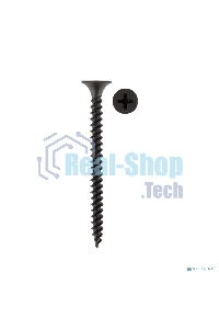 Саморез гипсокартон-металл Kranz 3.5х45, пакет (50 шт./уп.)