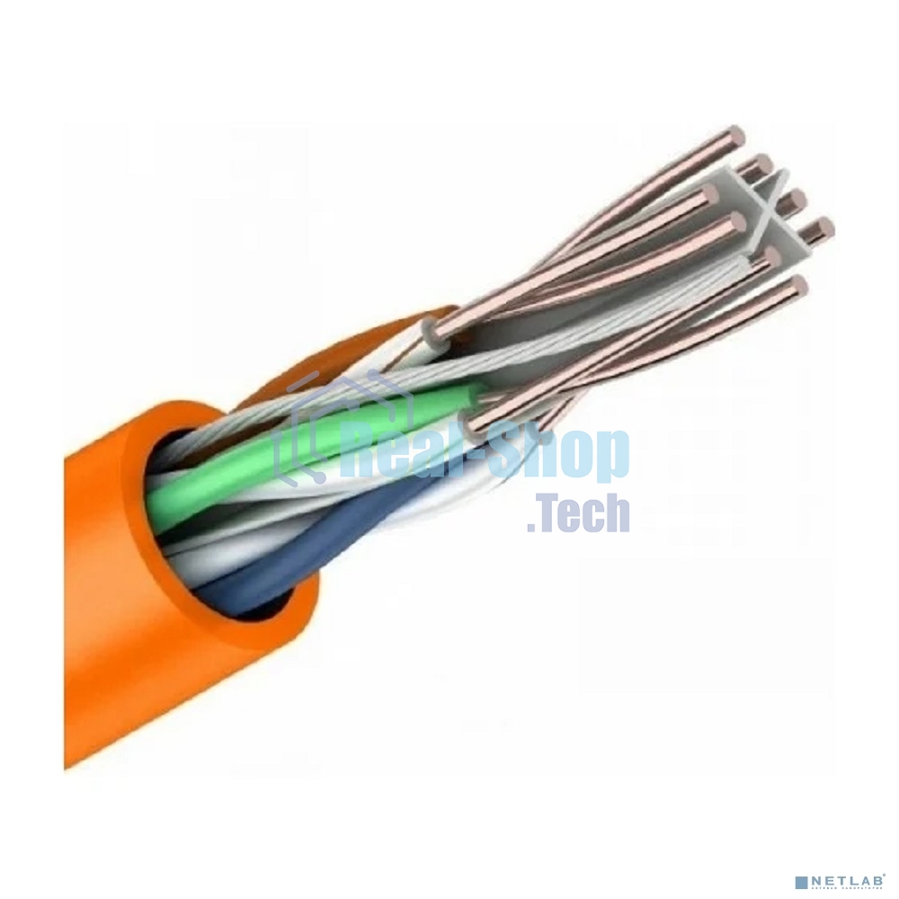 Кабель Rexant UTP 4PR 23AWG, CAT6 нг(А)-HF, LSZH (бухта 305 м)