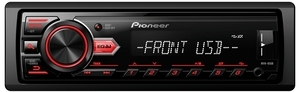 Автомагнитола Pioneer MVH-85UB, 1 DIN, USB Type-A, AUX, съёмная панель