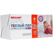 Пленочный теплый пол Rexant Extrema 220 1м², 0,5х2м, 220 Вт