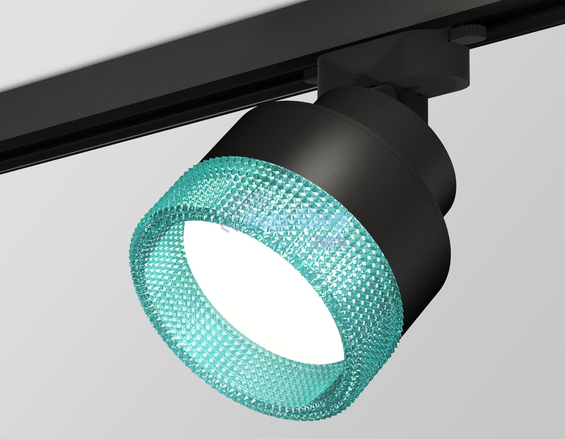 Светильник Ambrella light XT8102043 SBK/BL черный песок/голубой GX53 (A2526, A2106, C8102, N8488)