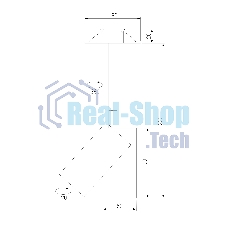 Drop 8W подвесной светодиодный светильник белый (50222 LED)