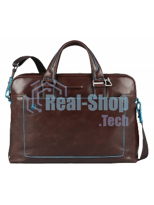 Сумка для ноутбука Piquadro Blue Square CA3335B2/MO коричневый натур.кожа