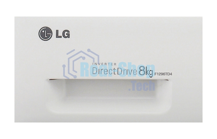 Стиральная машина LG F1296TD4 серебристый, загрузка фронтальная 8 кг, 1200 об/мин, класс: А