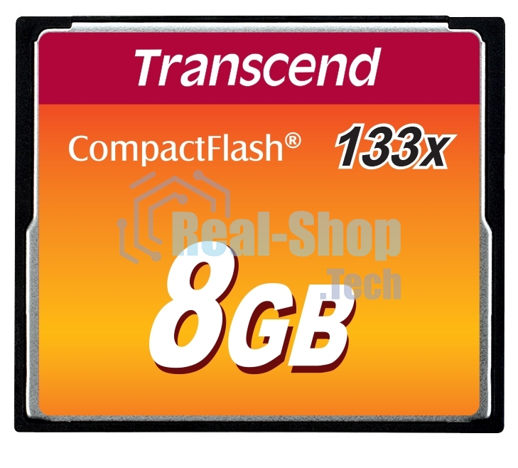 Флеш карта CF 8Gb Transcend TS8GCF133 w/o adapter