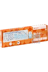 Комплект клавиатура + мышь Defender Skyline 895 Nano W (белый) Кл:104, 1000/1500/2000dpi