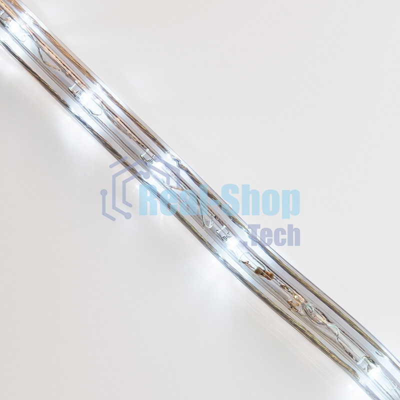 Дюралайт Neon-night LED, эффект мерцания (2W) - белый, 36 LED/м, бухта 100м