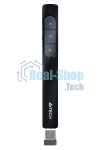 Презентер беспроводной A4Tech LP15 черный, радиоканал, USB, кнопки - 3