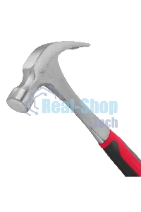 Молоток-гвоздодер Matrix 450 г, цельнометаллический, двухкомпонентная рукоятка