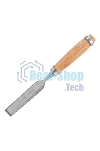 Набор долот-стамесок Sparta 6-12-18-24 мм, плоских, деревянные рукоятки