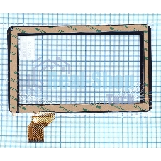 Сенсорное стекло (тачскрин) DHS JD-FPC-090-09 FHX черное