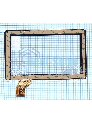 Сенсорное стекло (тачскрин) DHS JD-FPC-090-09 FHX черное