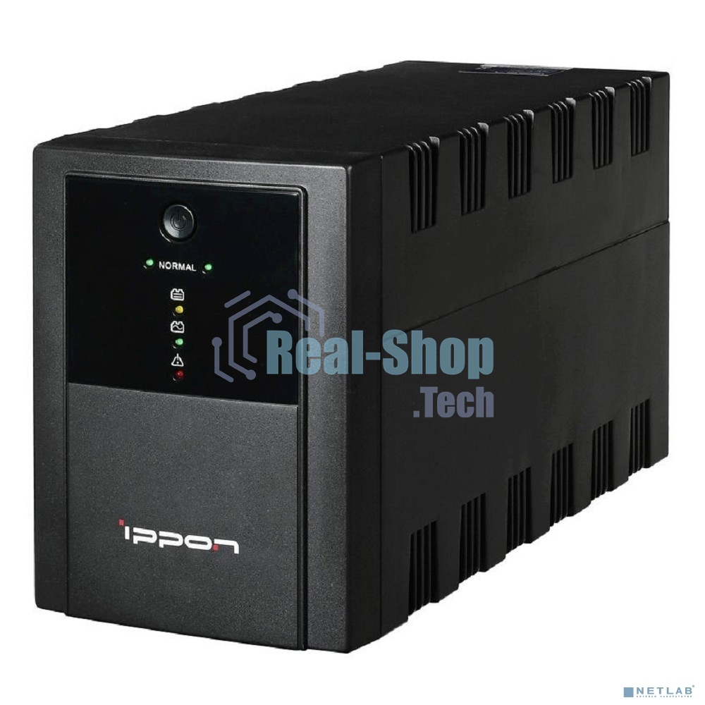 Источник бесперебойного питания Ippon Back Basic 1500 Euro 900Вт 1500ВА черный