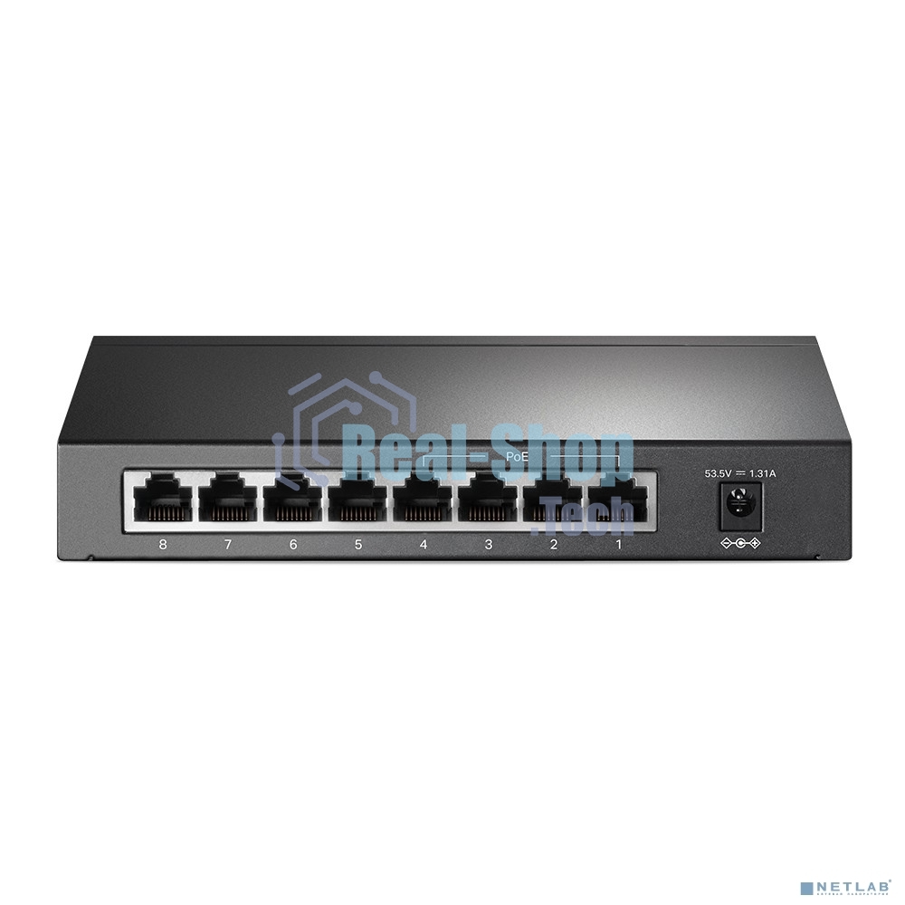 Коммутатор TP-Link SMB TL-SG1008P Коммутатор 8-port Gigabit Switch с 4 портами РоЕ