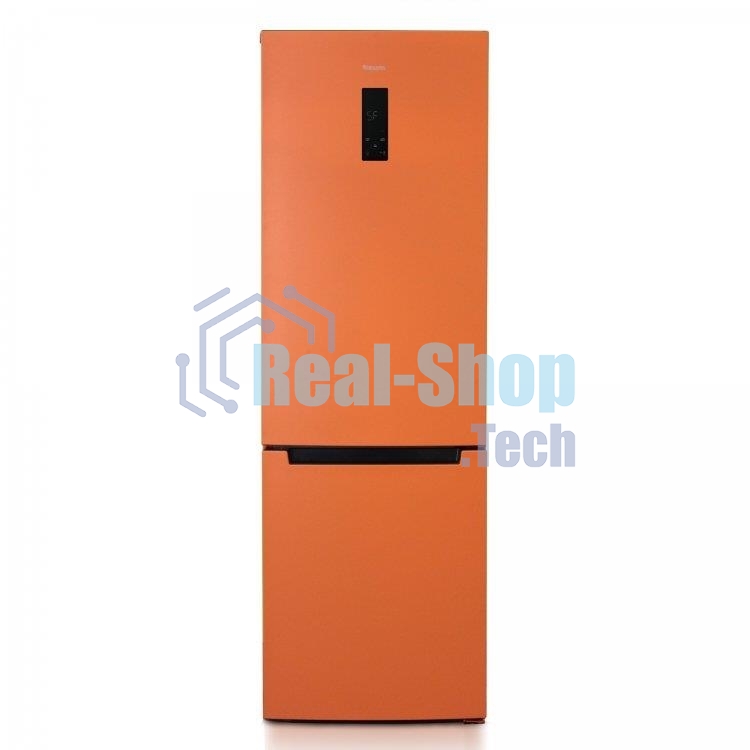 Холодильник Бирюса Б-T960NF оранжевый двухкамерный 240/100 л морозилка снизу, No Frost