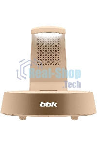Портативная колонка BBK BTA1110 золотистый 10W 2.0 BT 10м 1800mAh