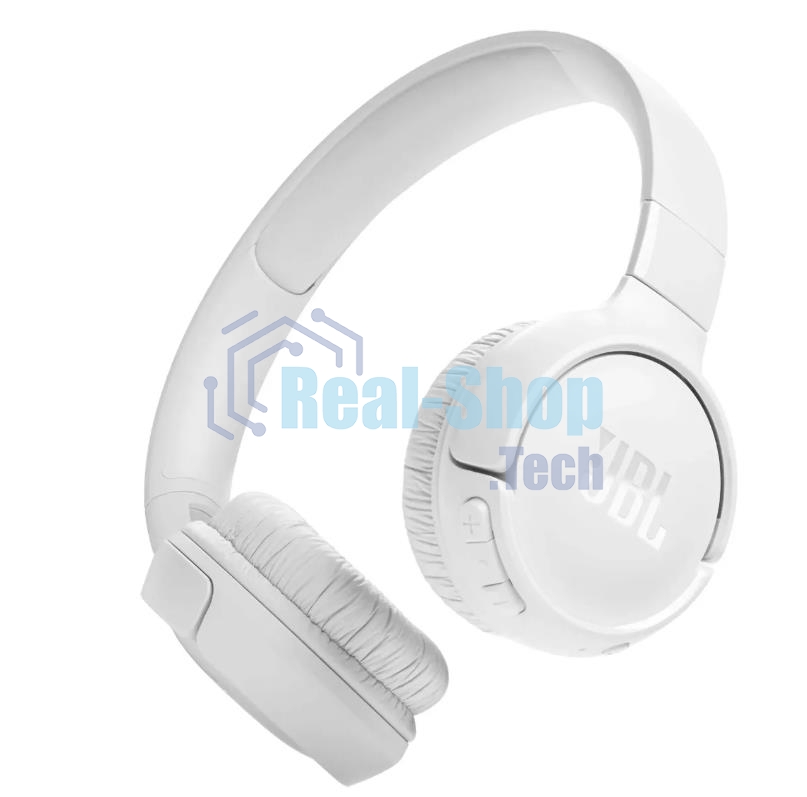 Гарнитура накладные JBL Tune 520BT белый беспроводные bluetooth оголовье