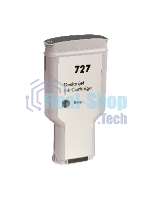 Картридж струйный NVPrint 727 (NV-F9J80A) Gray для HP DesignJet T920/T930/T1500/T1530/T2500/T2530 (300 мл) совместимый