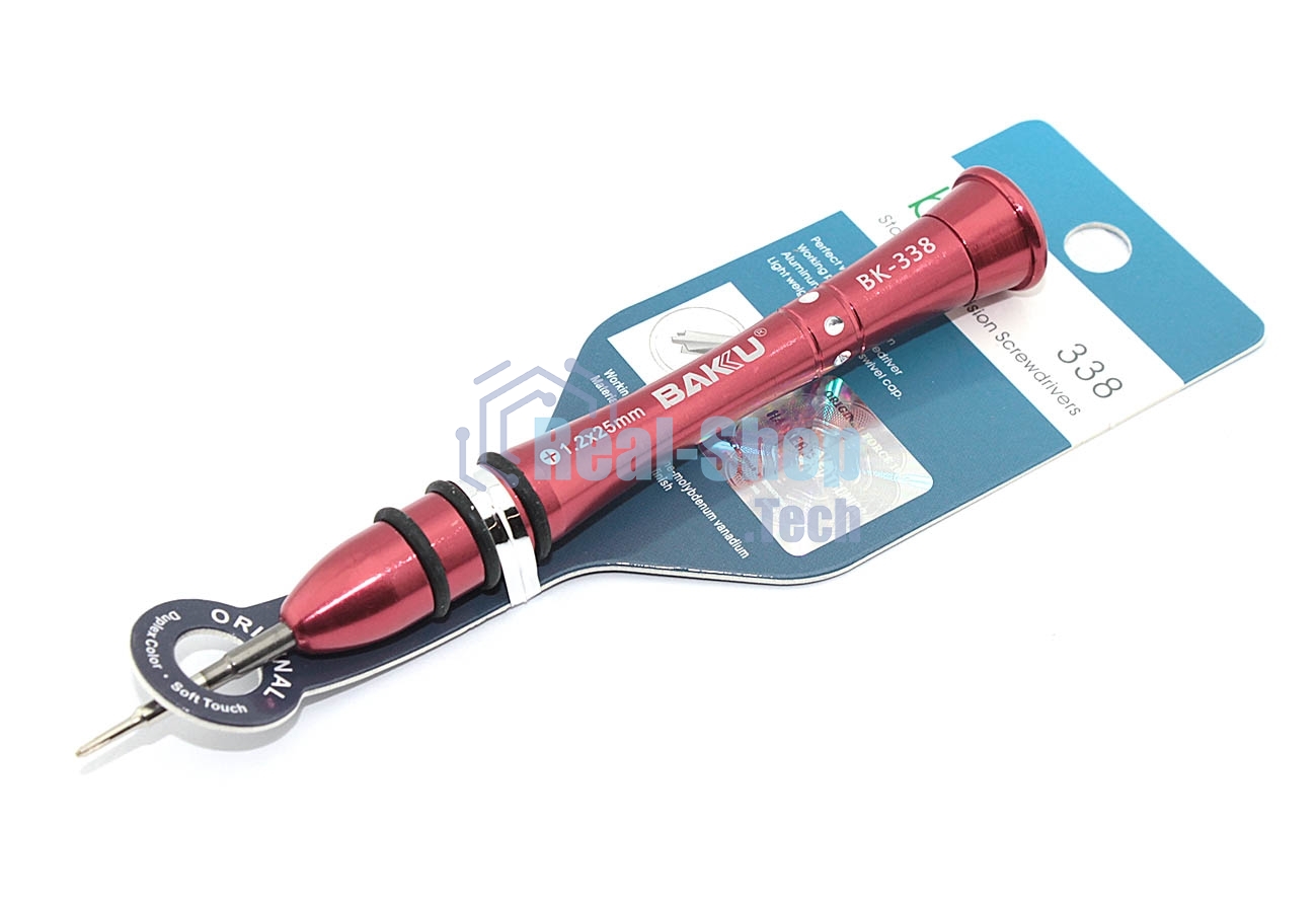 Отвертка крестовая BAKU BK-338 (+1.2)