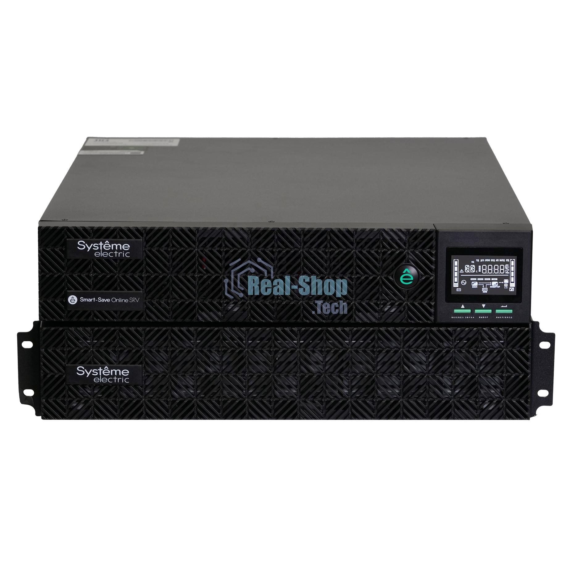 Источник бесперебойного питания Systeme Electric Smart-Save Online SRV SRVSE10KRTXLIG2 / 10000 ВA / 10000 Вт / 1 x IEC 320 С19, клеммная колодка