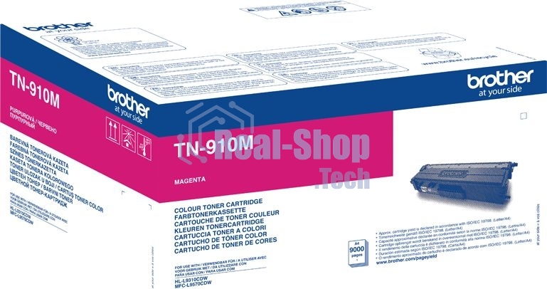 Тонер TN-910M для Brother HLL9310CDW/MFCL9570CDW малиновый (9000 стр)