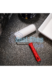 Валик Rexant вспененный пенополиуретан, ширина ролика 180 мм, Ø 42 мм, бюгель 6 мм