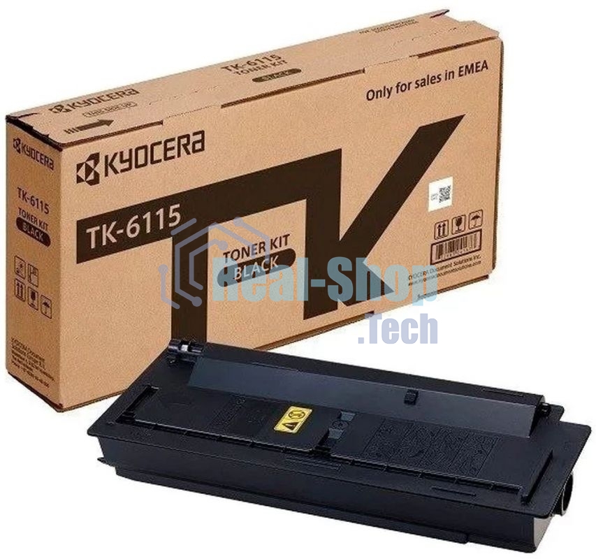 Картридж лазерный Kyocera TK-6115 (1T02P10NL0) черный для M4125idn/M4132idn 15000 стр.
