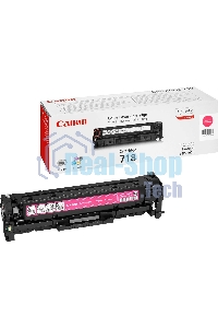 Картридж лазерный Canon Cartridge 718M (2660B002) пурпурный (2900 стр.) для Canon LBP7200/MF8330/8350