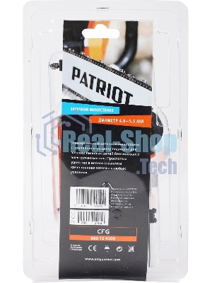 Министанок заточной ручной универсальный PATRIOT PG-CFG с креплением на шину