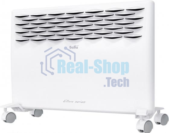 Конвектор Ballu Ettore BEC/ETER-1000 белый, 1000 Вт, 15 м2, термостат, дисплей